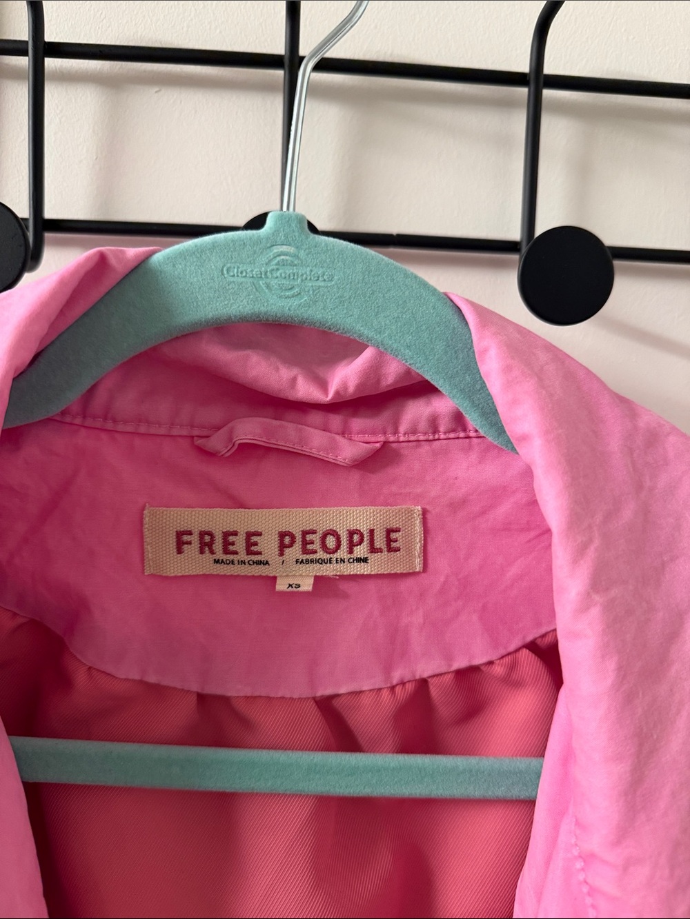Free People Chelsea Funnel Neck Oversized Jacket Size XS (Never Worn) - Picture 2 of 4